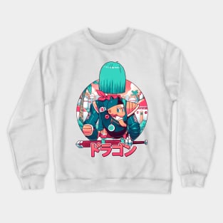 Summer Dragon Crewneck Sweatshirt